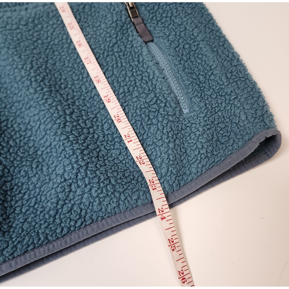 Patagonia Retro Pile Marsupial Fleece Pullover Womens S Turquoise 1/2 Zip - Picture 6 of 9